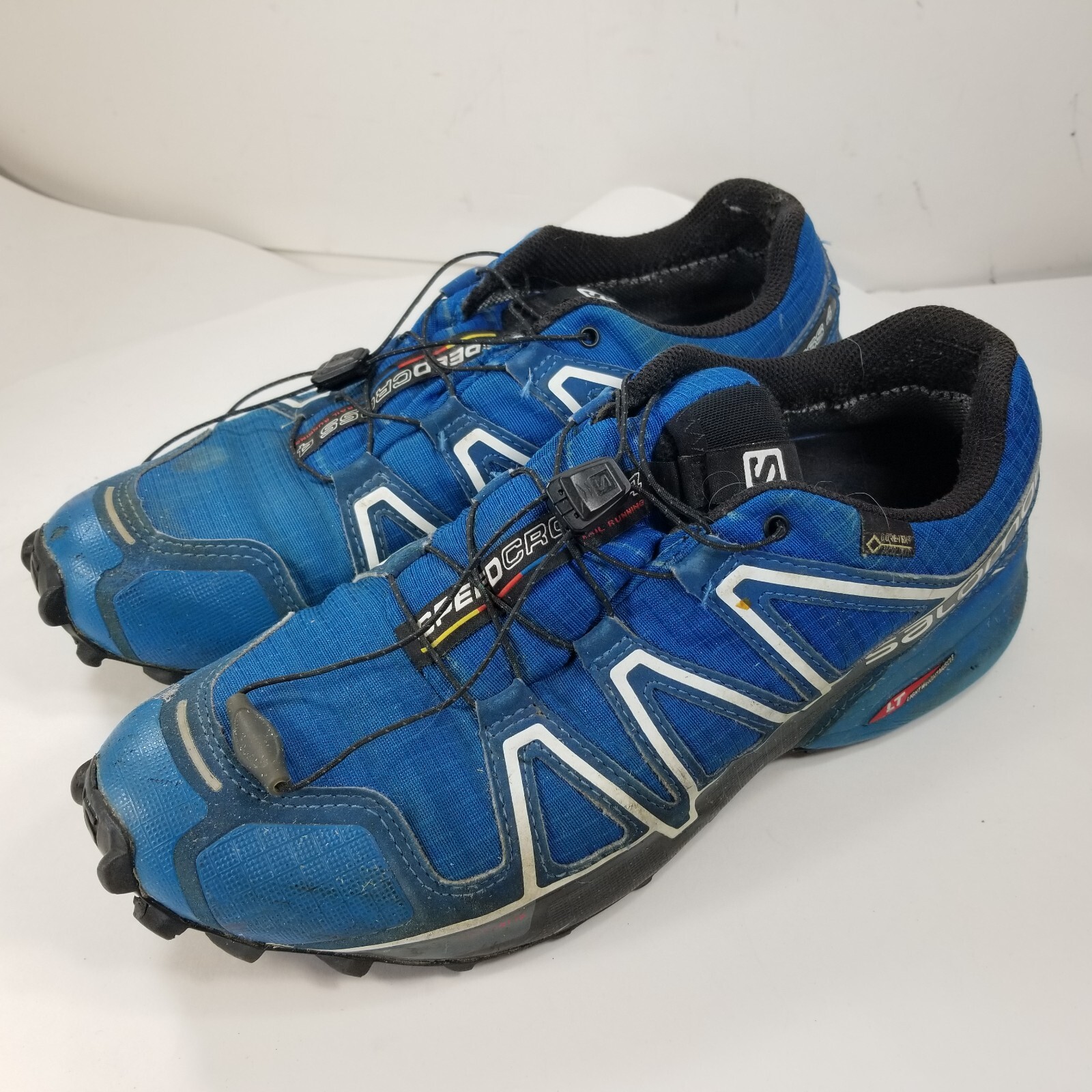 Scarpe da trail running Salomon Speedcross 4 GTX da uomo blu taglia 9 5