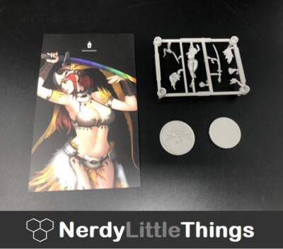 Kingdom Death: Monster - Pinups of Death 2 - Phoenix Dancer - Miniature Art Card