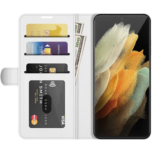 For Samsung S25/S25+/S25 Ultra Case bling luxury Leather slot wallet phone cover - 第 6/52 張圖片
