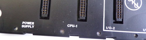 GE FANUC 5 SLOT BASE, IC693CHS397J, POWER SUPPLY - Picture 2 of 5