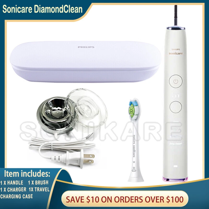 Philips Sonicare HX992W DiamondClean Smart 9300 Toothbrush Set No