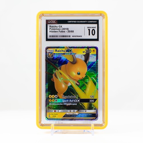 Raichu-GX graded CGC 10 for sale on eBay