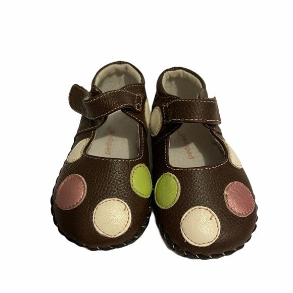Pediped Girl’s crib shoes 12 Months