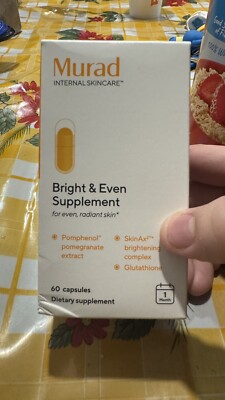 MURAD INTERNAL SKINCARE BRIGHT & EVEN SUPPLEMENT 60 CAPSULES BRAND NEW