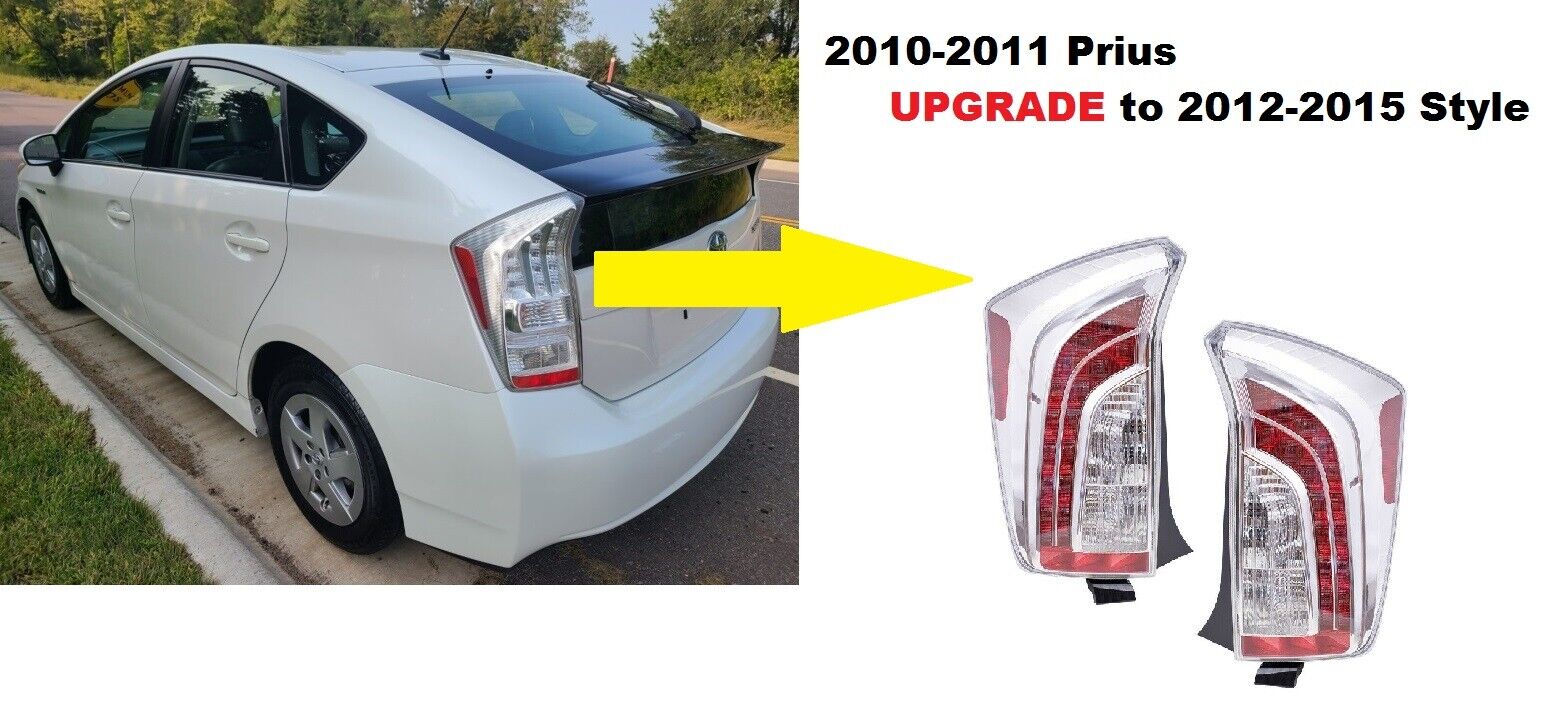 TOYOTA PRIUS 2010-2011 TAIL LIGHTS TAILLIGHTS LAMPS NEW STYLE - Fit 2010- 2011 | eBay