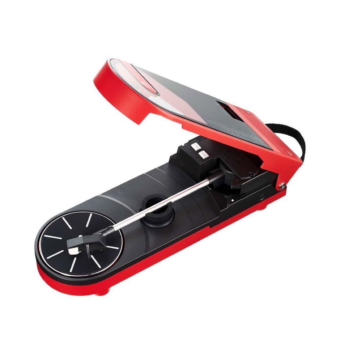 Audio-Technica AT-SB2022 Sound Burger ATSB2022 Red 60th anniversary model - Picture 2 of 5