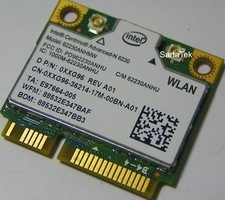 OEM Dell XXG96 Advanced-N 6230 62230ANHMW dual a/b/g/n WiFi BT PCIe Half