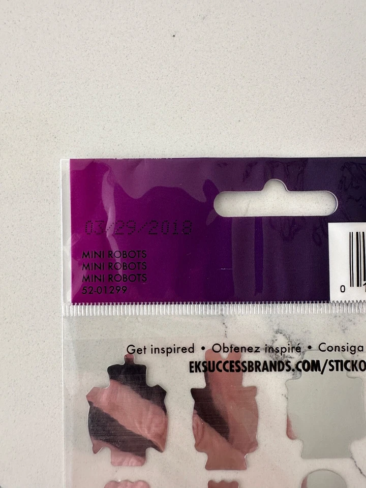 Sticko Autocollant 24 piezas mini robots multicolor álbumes de recortes manualidades diario de tarjetas Foto 4 de 4