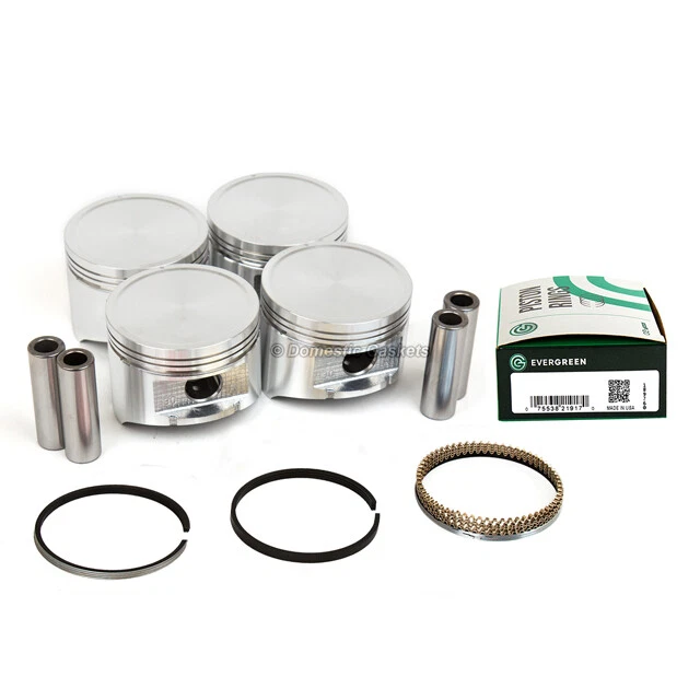 Pistones y anillos para camioneta Nissan D21 90-97 2,4 L KA24E DOHC 12V Foto 2 de 4