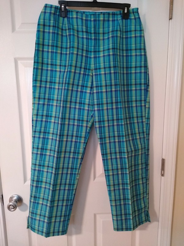 Giorgio Fiorlini Women's Ankle Pants     Size 14    Multi Color      (T013L)