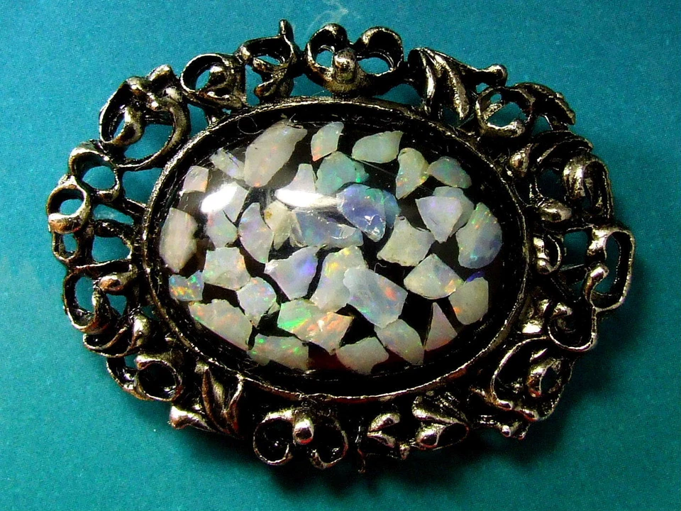 Gorgeous Big Size Pretty Cute Vintage Triplet Opal Pandent 56.27carat - Image 3 of 4