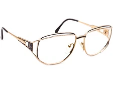 Celes Women's Eyeglasses 1152 28 Gold Full Rim Metal Frame Italy 57[]15 130