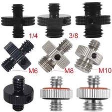 Converter 3/8" M6 M10 1/4" Screw Photography Male Adapter Mount Tripod