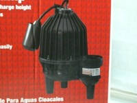 Ace 44855 Submersible Sewage Ejector Pump 1/2 Hp, Free Shipping Ace 44855 Submersible Sewage Ejector Pump 1/2 Hp, Free Shipping