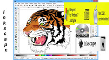 Vector Graphic Design Software for Windows  Mac  Inkscape Pro Illustrator  CD
