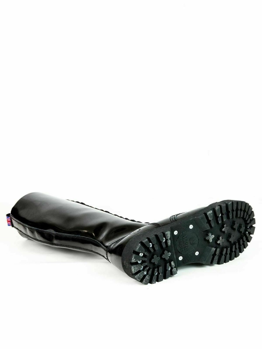 Stivali Festival In Pelle Stivali Alpha Rangers 10 Fori - Pelle, Punta In Acciaio, Unisex, Taglie EU 35-47 Stivali Pelle Punta Acciaio