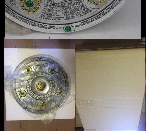 Bundesliga Meisterschale Fußball Meisterschaft Sammlung 42.5*42.5cm Harzig - Bild 8 von 8