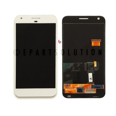 OEM Black Google Pixel XL 1st Gen 5.5'' LCD Digitizer Touch Screen Assembly White