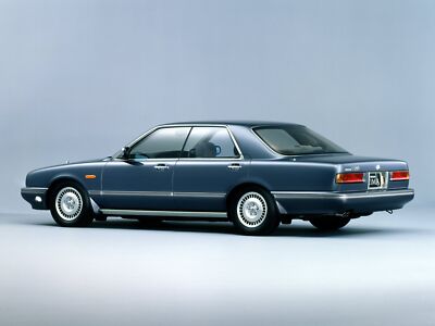 Cars 1988 91 nissan cedric cima Desk Mat Stitched