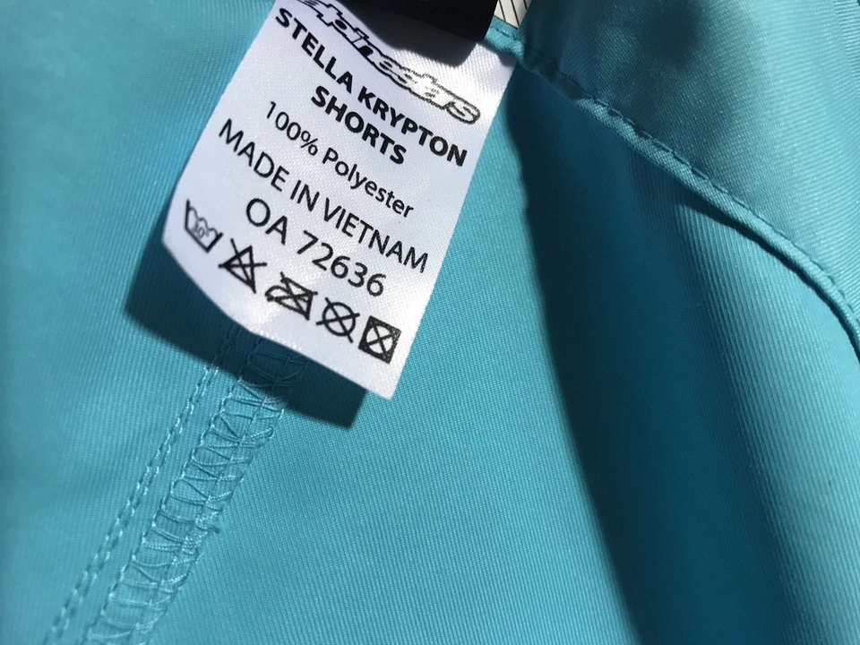 MINT Alpinestars Stella Krypton Shorts Cycling Moto Swim Trunk Size US 28 - Изображение 4 из 4