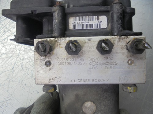 Hyundai Getz 02-05 ABS Hydraulikblock 0265231448 58910-1C800 Bosch - Bild 3 von 4