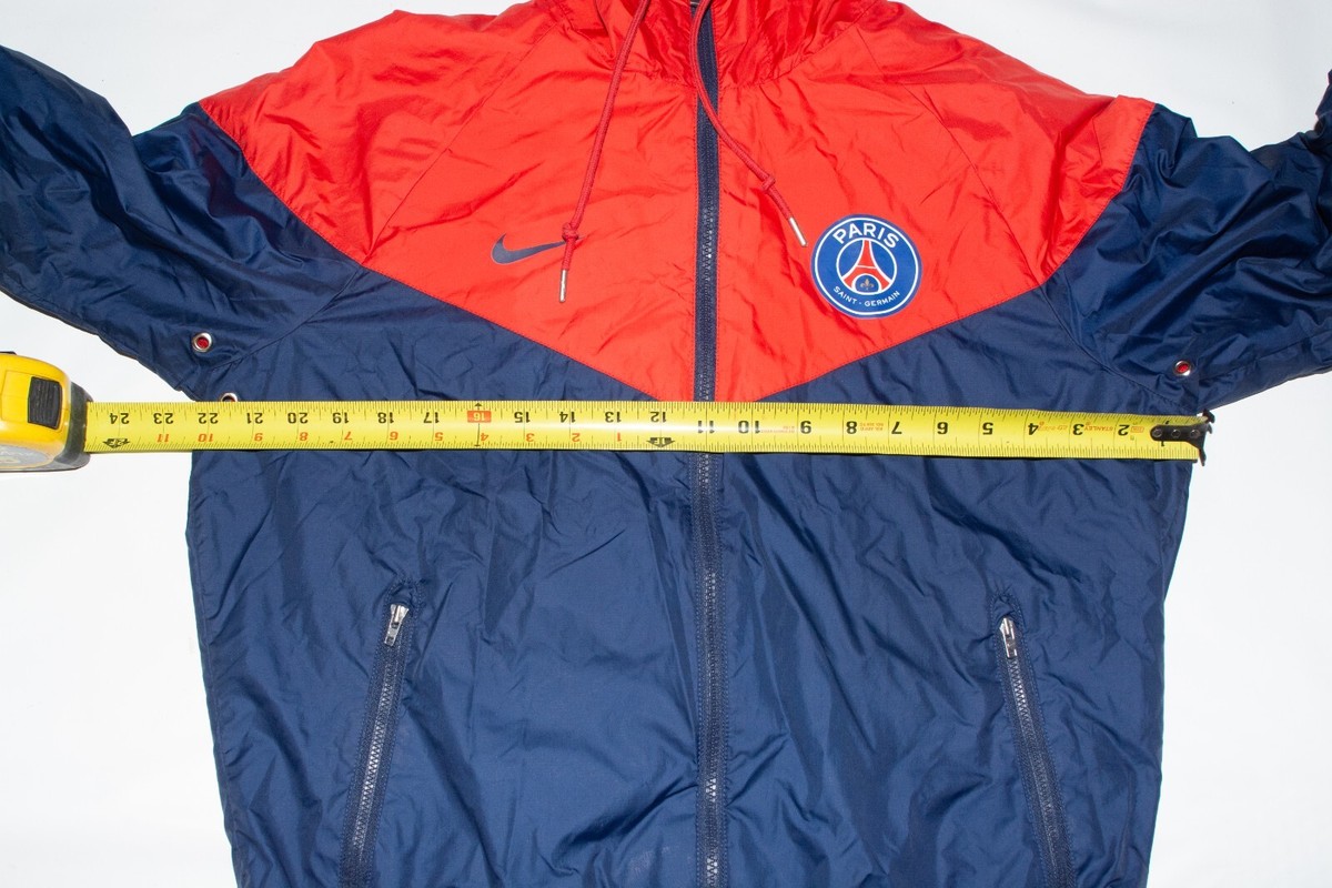 PSG Nike Jacket Paris Saint Germain Windbreaker Red, Blue PSG Nike Jacket Paris Saint Germain Windbreaker Red, Blue
