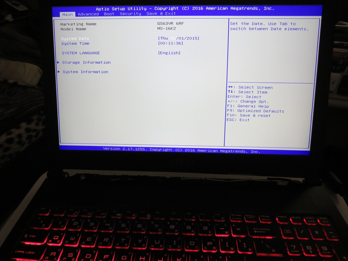 MSI GS63VR 6RF Stealth Pro 15.6