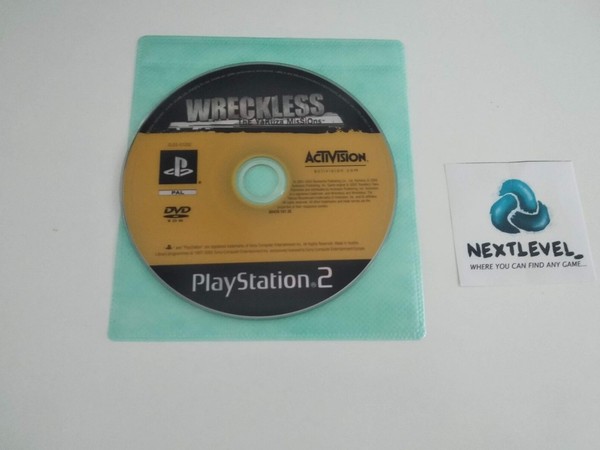 Wreckless: The Yakuza Missions PS2 (Playstation 2) (SOLO DISCO)