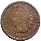 1894 Indian head cent -GOOD #182