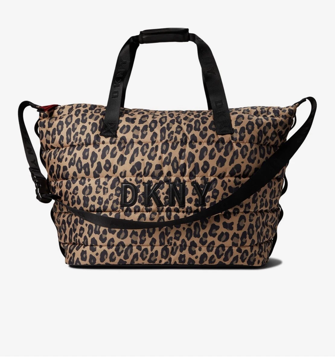 Quilted Mommy Bag - Leopard