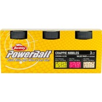 KunstköDer Berkley Chromaglow Crappie Nibbles 3Er Pack - Angeln - Teig Leuchtend