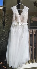 NWT Hebeos Custom Made Wedding Dress