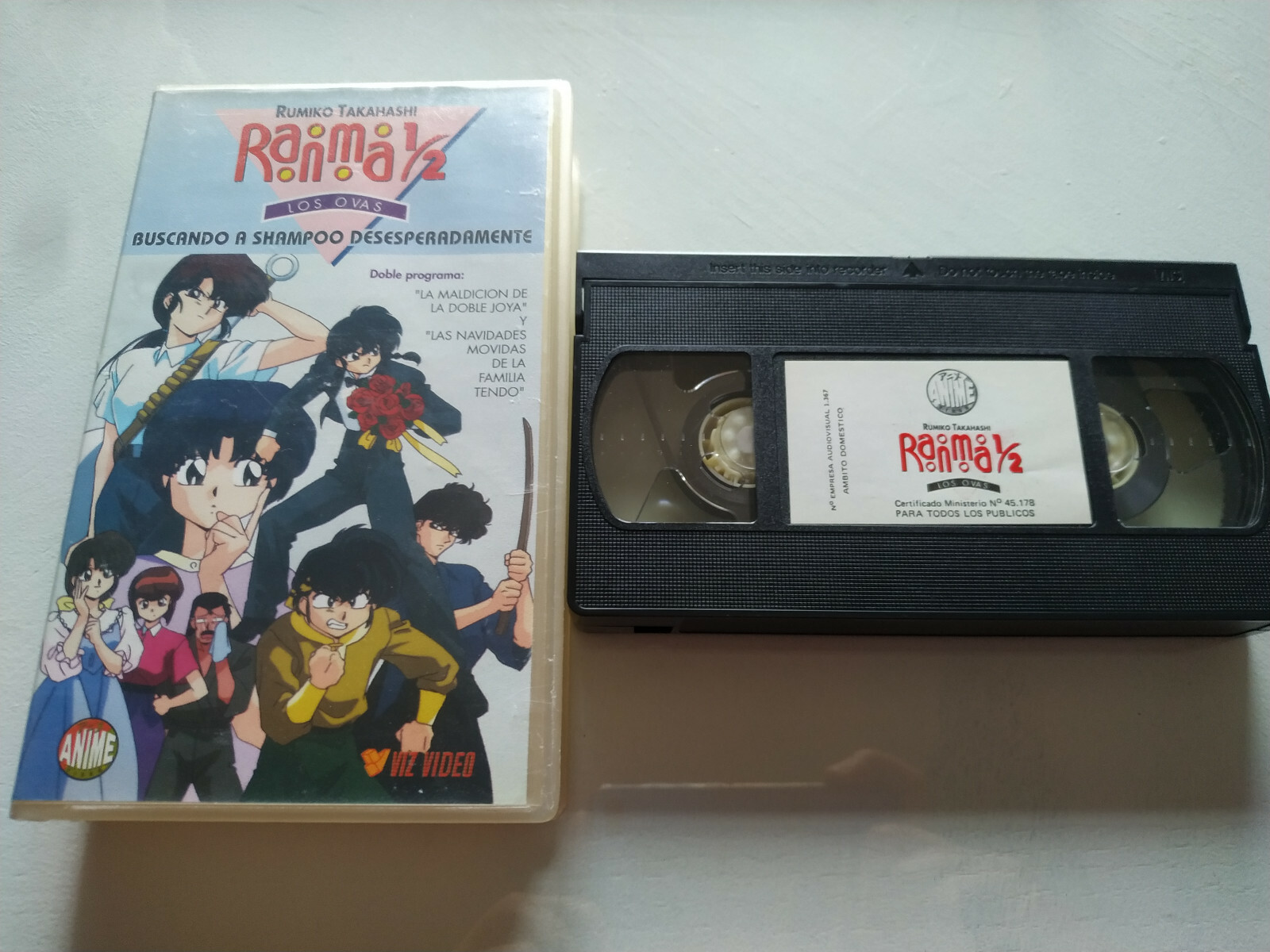 RANMA 1/2 Los Ovas 1995 Anime - VHS Español Am