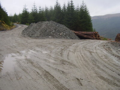 Foto 6x4 Straßenkreuzung St Catherines \/NN1207 klare Fällungen laufen im T c2009