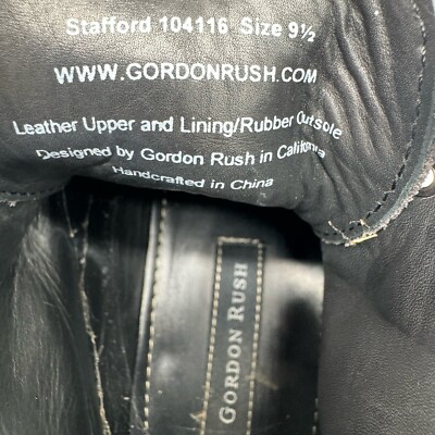 Gordon Rush Stafford Wingtip Gray Suede Leather Boots Size  display picture 1