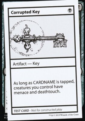 MTG Corrupted Key (39/124) Mystery Booster Playtest Cards 2021 LP