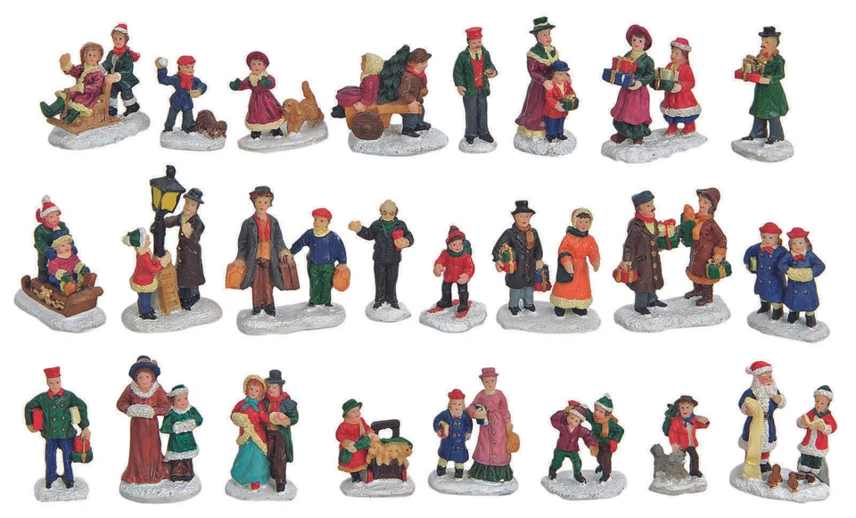 WURM KG Casetta luminosa G.Wurm accessori miniatura persone circa 3-5 cm vari modelli singoli