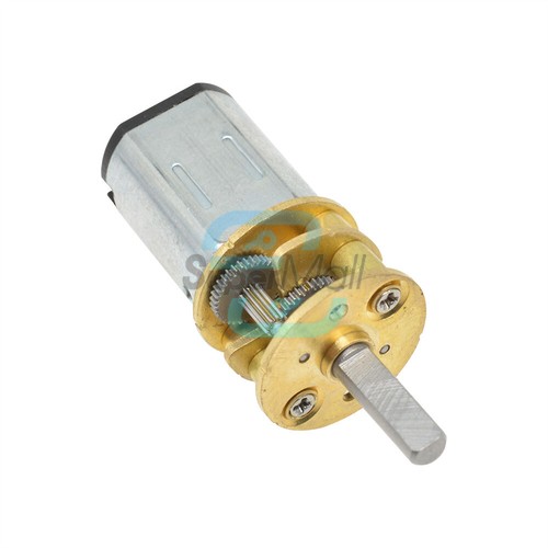 DC 3V 6V 12V 100RPM Micro Speed Reduction Gear Motor Wheel Shaft Metal Gearbox - Bild 28 von 118
