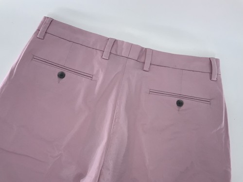 FootJoy Chino Golf Shorts Sz 34 Men Pink Cotton Spandex Worn 1x YGI U4-31 - Picture 5 of 12