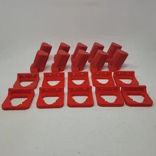 Fits Milwaukee M12 Tool and Battery Holder Mount Red 10 of Each Organizer
