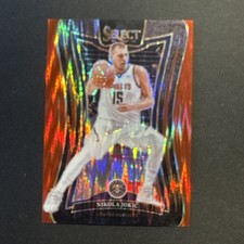 2024-25 Panini Select Nikola Jokic Red Flash Mezzanine /299 Denver Nuggets 