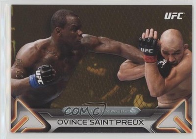 2016 Topps UFC Knockout Gold 22/99 Ovince St Preux Ovince Saint Preux #70 0a7