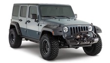 Bushwacker 10080-02 Pocket Style Rear Fender Flares For 07-18 Jeep Wrangler Jk Bushwacker 10080-02 Pocket Style Rear Fender Flares For 07-18 Jeep Wrangler Jk