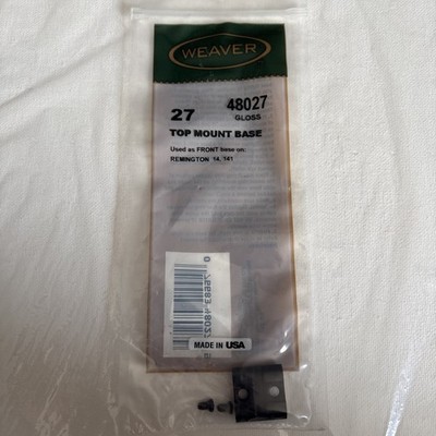 Weaver Top Mount Base #27
