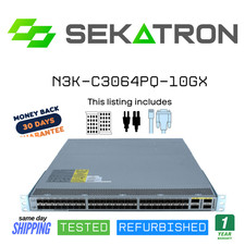   Cisco Nexus N3K-C3064PQ-10GX 3064 64-Port 1...