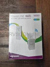 NETGEAR Powerline 1000 Mbps WiFi, 1 Gigabit Port (PLW1000-100NAS)