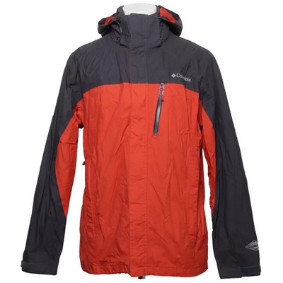 Columbia, Allwetterjacke, Herren, Größe: L, Orange/Grau #u12
