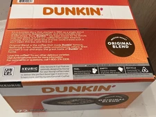 Dunkin' Donuts Medium Roast K-Cup Coffee Pods, Original Blend (72 ct.)