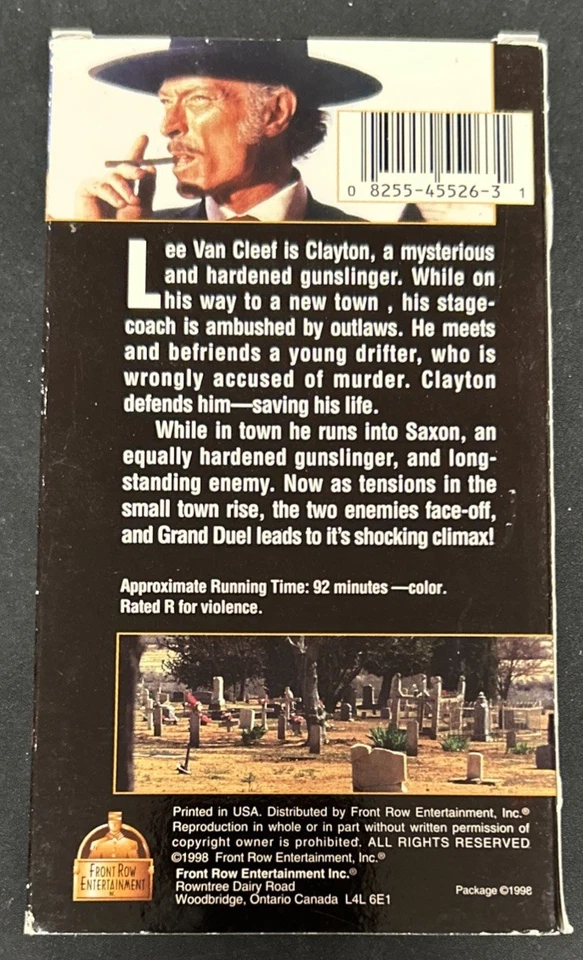 Grand Duel VHS Lee Van Cleef Horst Frank Jess Hahn Marc Mazza Peter O’Brien￼￼ - Image 4 of 4