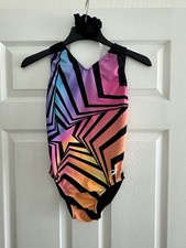 GK Elite Gymnastics Leotard Multi-Color Size Adult Small